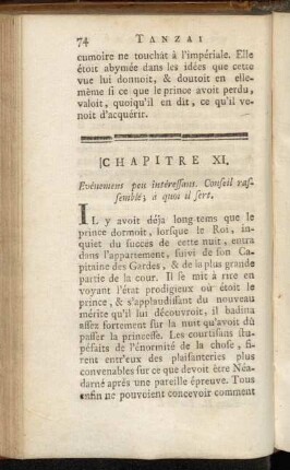Chapitre XI. - Chapitre XII.