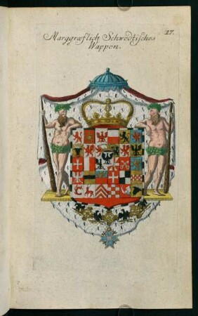 17, Wappen des Marggrafen von Schwedt