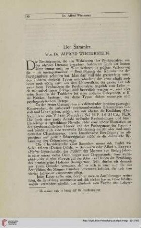 7: Der Sammler