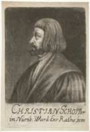 Christian Schopper, Nürnberger, Ratsherr