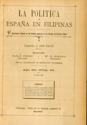 Núm. 58. 25 Abril 1893