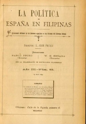 Núm. 58. 25 Abril 1893