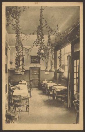 Ansichtskarte "Bier- und Weinrestaurant Pankonin", Prinzenstraße 6