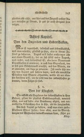 347-395, Achtes Kapitel