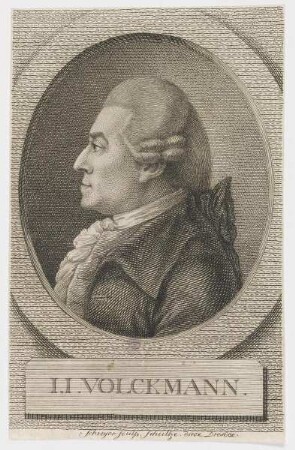 Bildnis des I. I. Volckmann