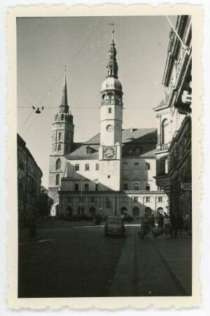Bautzen. Rathaus und Dom