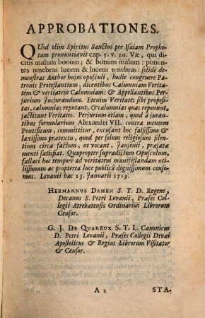 Statera protestantium in duobus primis ipsorum paragraphis expensa