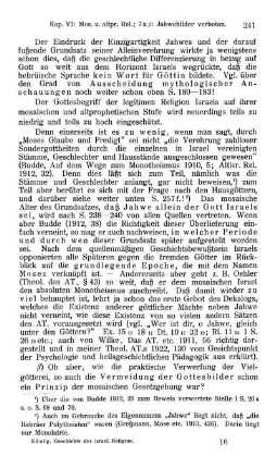 [Verbot der Gottesbilder, ...]