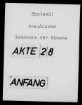Protokolle der Sitzungen des Akademischen Senats 1811 bis 1816