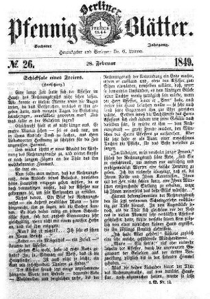 No. 26, 28. Februar