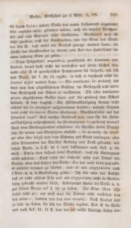 524-526 Kritisches zu 1. Petr. 3,19