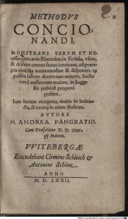 Methodus concionandi