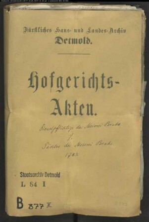 Brake, Dienstpflichtige der Meierei: Meierjohann in der Vogelhorst, Lübbeke in der Lütte, Plöger in der Lütte und Consort. gegen den Pächter der Meierei Brake, Amtmann Schlüter (Schlütter) - Spanndienste