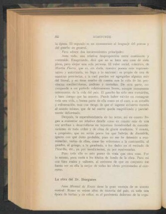 La obra del Dr. Ibarguren