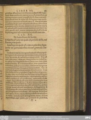 Cap. XII. De Inductione & Sorite.