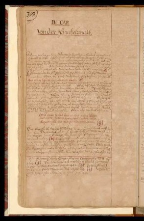 IV. Cap. Von der fruchtbarkeit