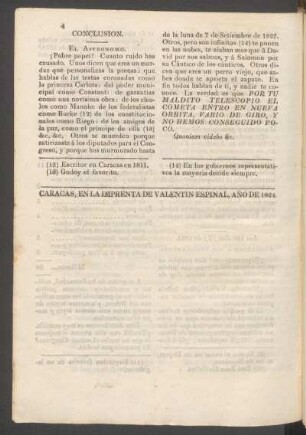 Conclusión. : EL Astrónomo.