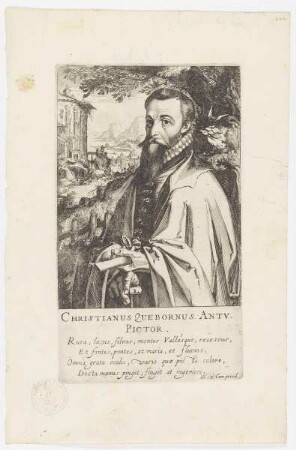 Bildnis des Christianus Quebornus
