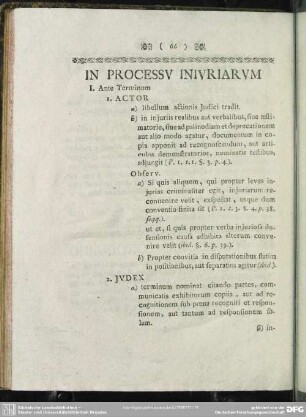 In Processu Iniuriarum