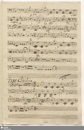 1798. Cavatina: Lilla mia dove sei / Martín y Soler, V.