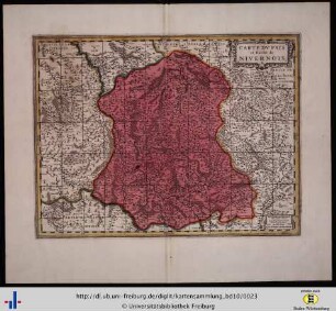 Carte du Pais et Duchè de Nivernois.