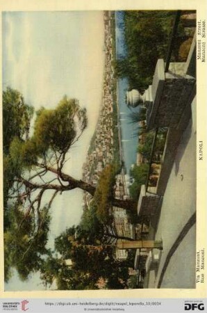 Napoli – Via Manzoni – Rue Manzoni. ¬– Manzoni Street. – Manzoni Strasse.