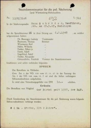 Schröder, Hans