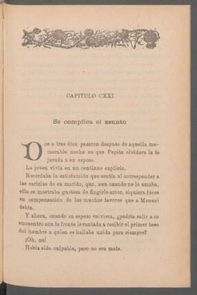 Capítulo CXXI - Se complica el asunto