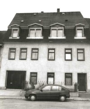 Marienberg, Obere Bahnhofstraße 4. Wohnhaus. Straßenfront