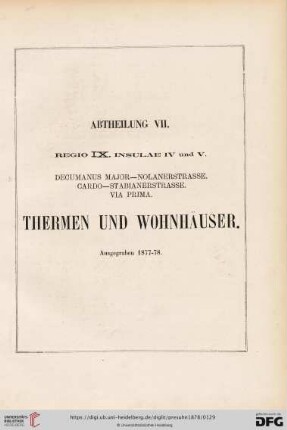 Abtheilung VII.