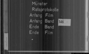 Ratsprotokolle des Jahres 1736