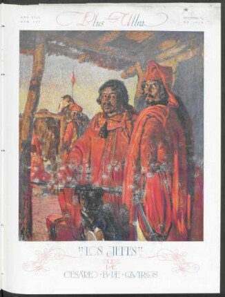 "Los jefes", óleo