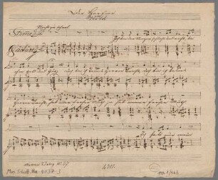 Der Harfner, V, guit, V, pf, C-Dur - BSB Mus.Schott.Ha 4037-3 : [heading:] Der Harfner // von // Held