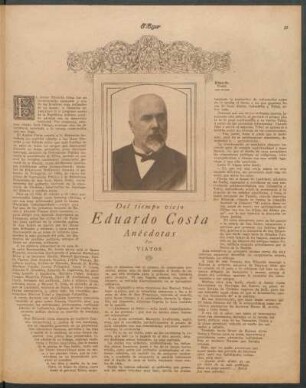 Del tiempo viejo : Eduardo Costa