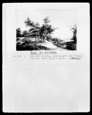 Landschaft mit Kühen