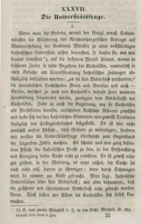 337-350 Die Universitätsfrage