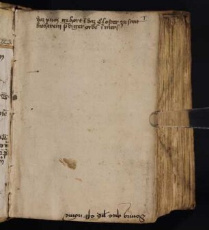 Besitzeintrag: Kloster St. Katharina Nürnberg: „Daz puch gehort in daz closter zu sant Katherein prediger orden in Nur.“