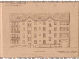 Beichel, Friedrich. Wohnhausgruppe Lessingstraße 16