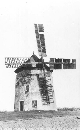 Vierkirchen-Arnsdorf. Holländermühle, um 1930, Repro