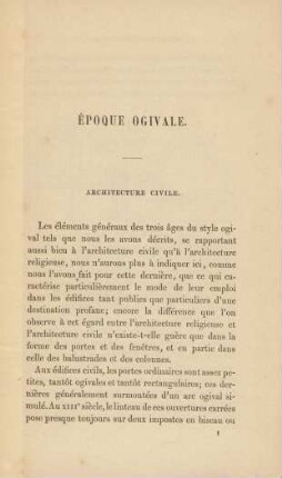 Époque Ogivale