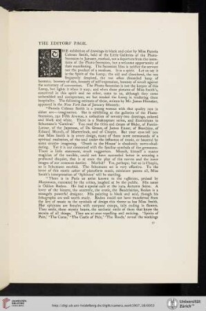 [Editors] The Editors’ Page