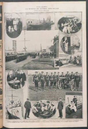 La marina de guerra argentina [Fotografías]