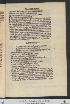Capitulum sextum.