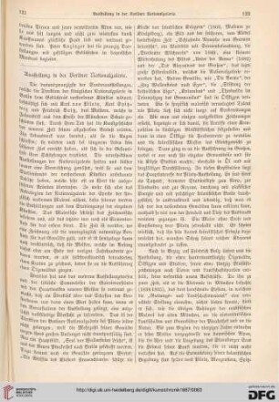 Ausstellung in der Berliner Nationalgalerie