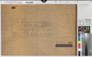 Arnsberg, Verwaltungsgericht, 2. Obergeschoss, Grundriss