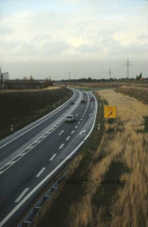 Kreisstraße 80 zwischen Reinbek und Glinde