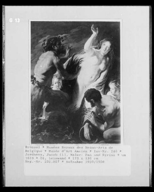 Pan und Syrinx