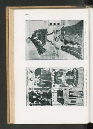 Tafel X Abb. 13. Vera Amicicia, Gracia (nach Palat. 1066, Bl. 236r)