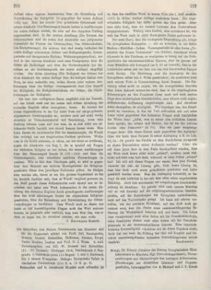 211-212 [Rezension] Die drei älteren Evangelien