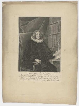 Bildnis des Immanuel Horn